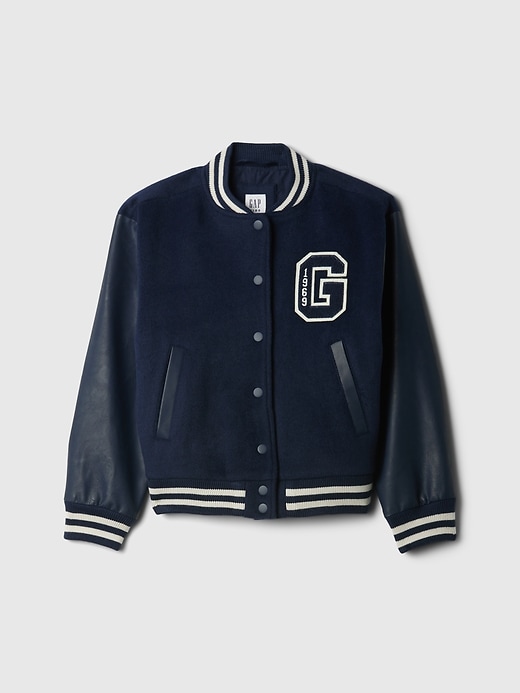 Image number 1 showing, Kids Varsity Jacket