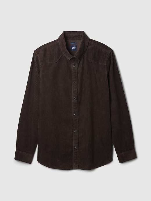 Image number 5 showing, Corduroy Western Shirt