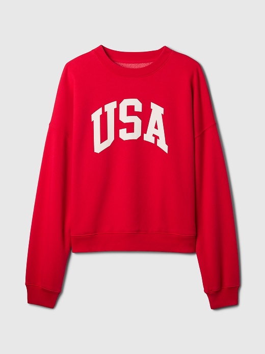 Image number 4 showing, Vintage Soft USA Sweatshirt