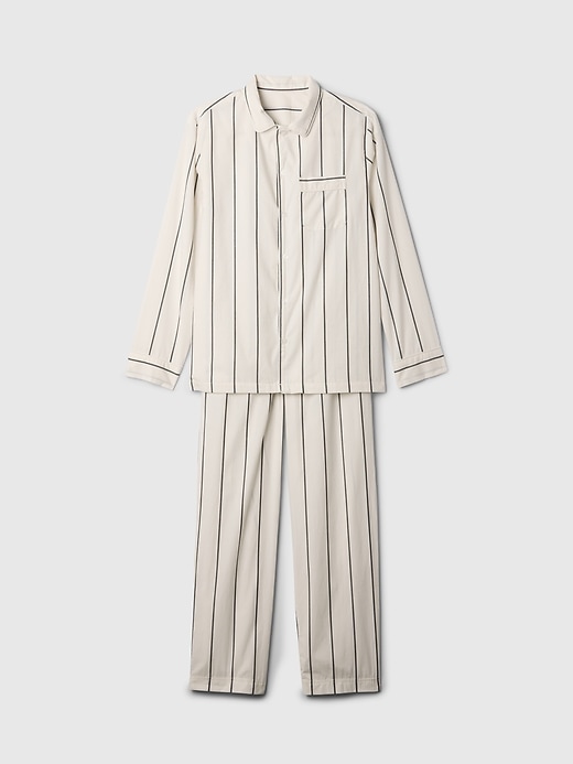 Image number 4 showing, Adult Poplin Pajama Set