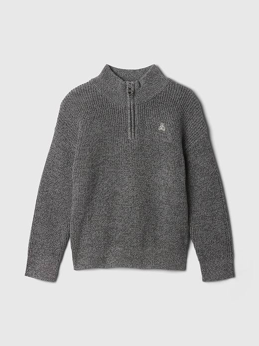 Image number 1 showing, babyGap Quarter-Zip Sweater Pullover