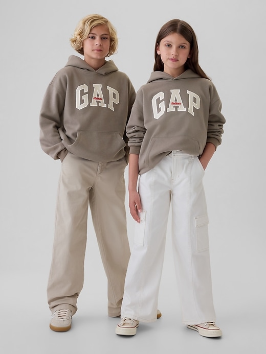 Image number 2 showing, Kids Athletic Logo Hoodie