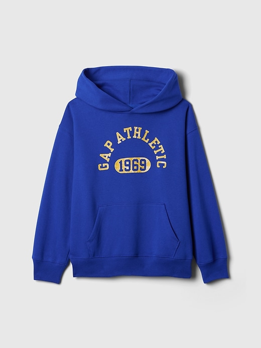 Image number 1 showing, Kids Gap Athletic Logo Hoodie