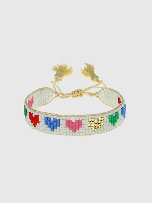 Image number 1 showing, HART Rainbow Hearts Bracelet