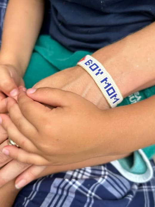 Image number 3 showing, HART Boy Mom Beaded Bracelet