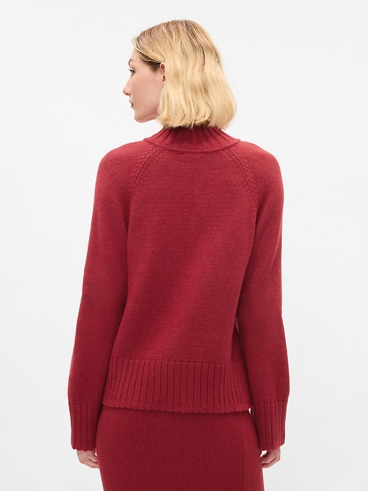 Image number 2 showing, CashSoft Turtleneck Sweater