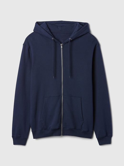 Navy zip up sweater sale