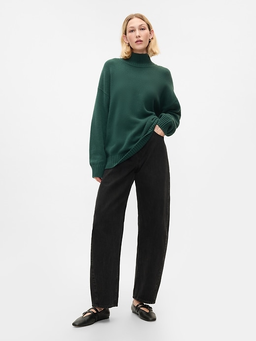 Image number 3 showing, CashSoft Mockneck Sweater