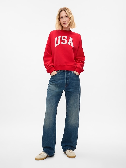 Image number 3 showing, Vintage Soft USA Sweatshirt