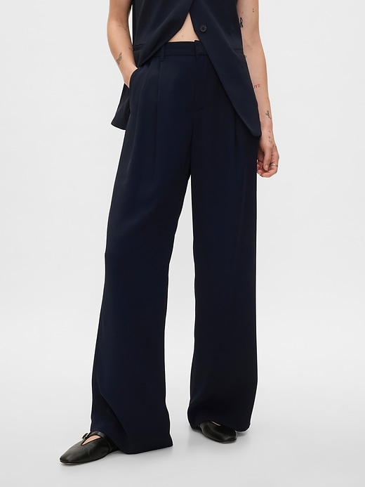 Image number 2 showing, 365 High Rise Pleated Trousers