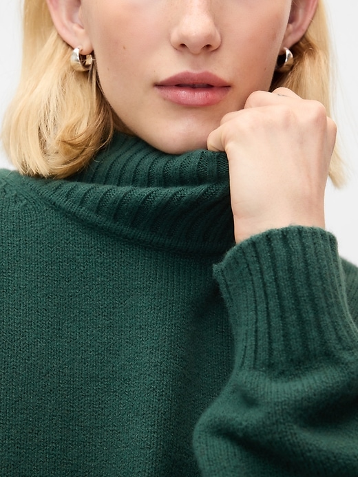 Image number 4 showing, CashSoft Mockneck Sweater