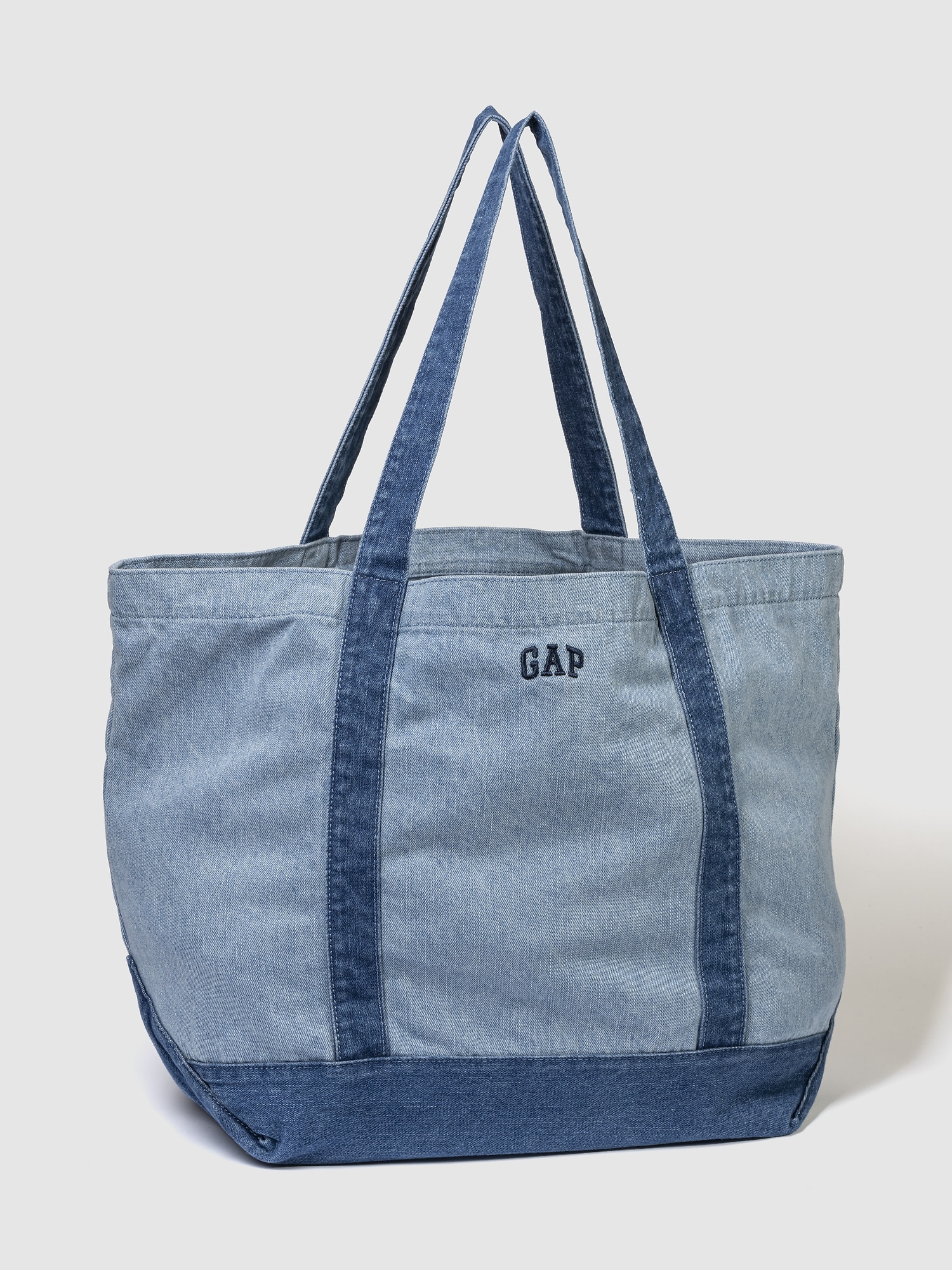 Gap Logo Denim Strap Tote Bag