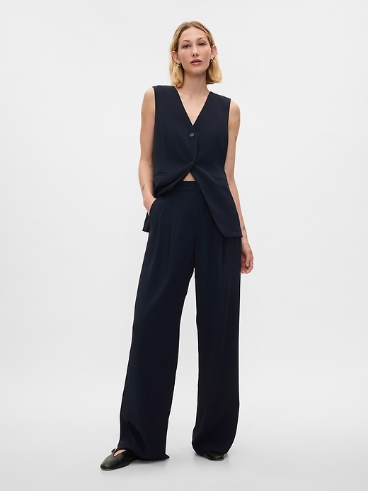 Image number 1 showing, 365 High Rise Pleated Trousers