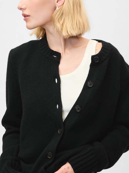 Image number 4 showing, CashSoft Cropped Cardigan