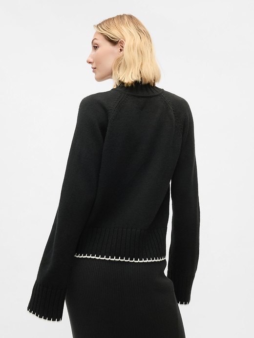 Image number 2 showing, CashSoft Turtleneck Sweater