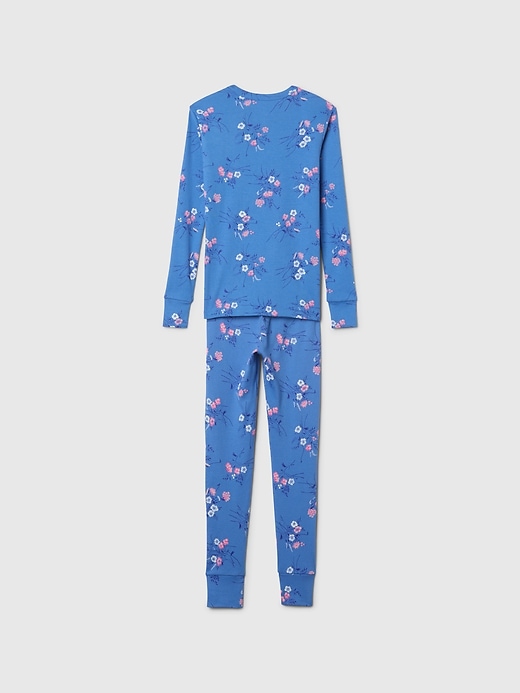 Image number 2 showing, Kids Organic Brushed Cotton PJ Set