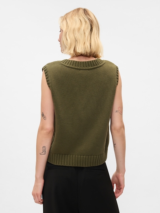 Image number 2 showing, Oversized Sweater Vest