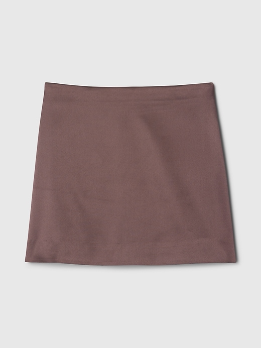 Image number 5 showing, Satin Mini Skirt