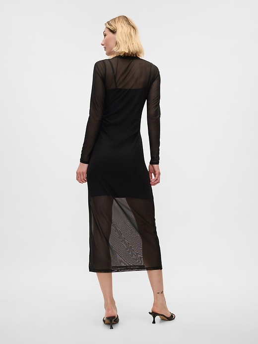 Image number 2 showing, Mesh Midi Dress