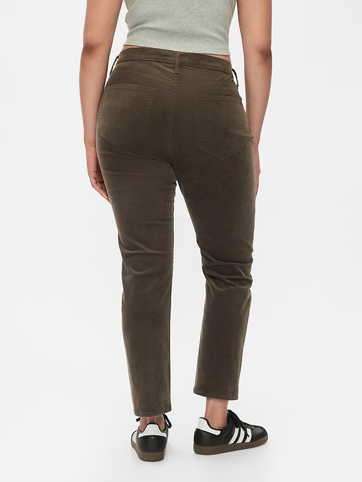 Image number 6 showing, High Rise Corduroy Vintage Slim Pants