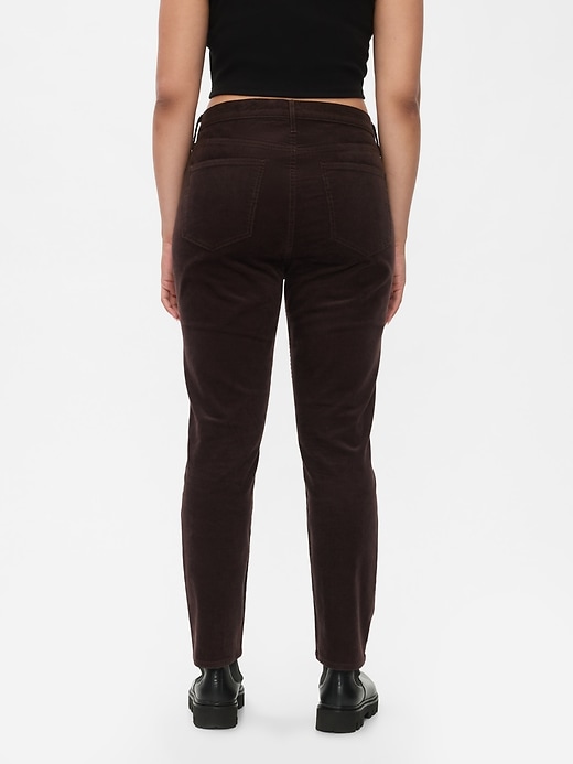 Image number 6 showing, High Rise Corduroy Vintage Slim Pants