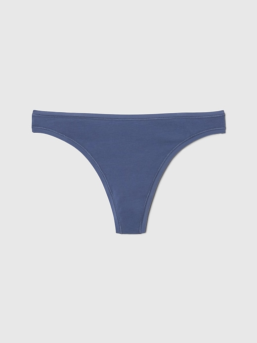 Image number 3 showing, Organic Stretch Cotton Thong