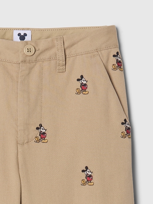 Image number 3 showing, Gap × Disney Kids Embroidered Baggy Khakis