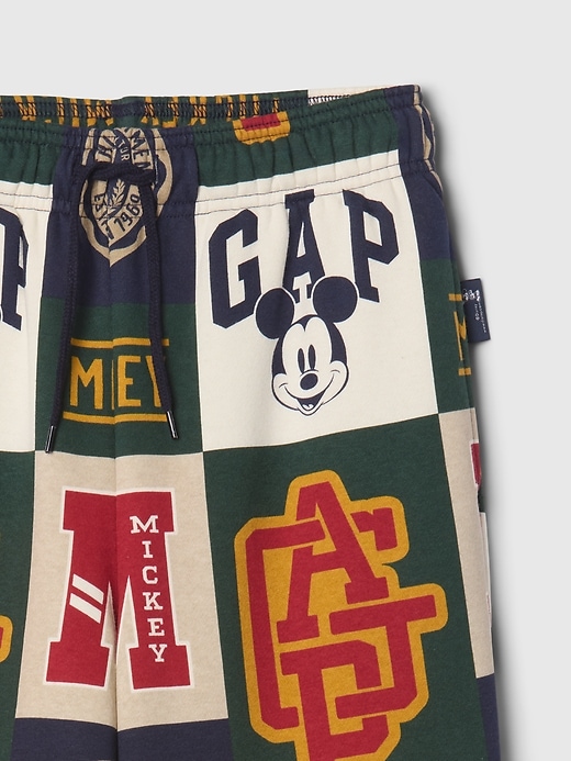 Image number 4 showing, Gap × Disney Kids Vintage Soft Mickey Mouse Logo Sweatpants