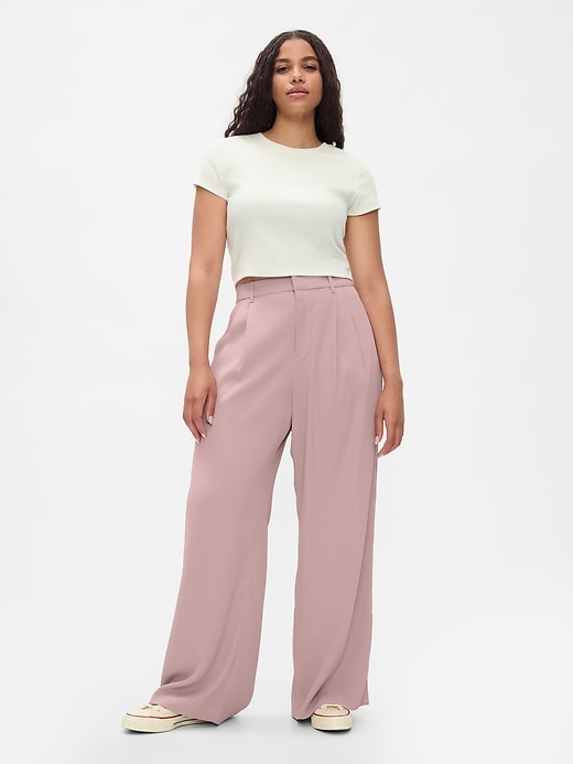 Image number 5 showing, 365 High Rise Pleated Trousers