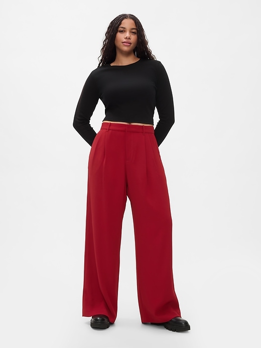 Image number 5 showing, 365 High Rise Pleated Trousers