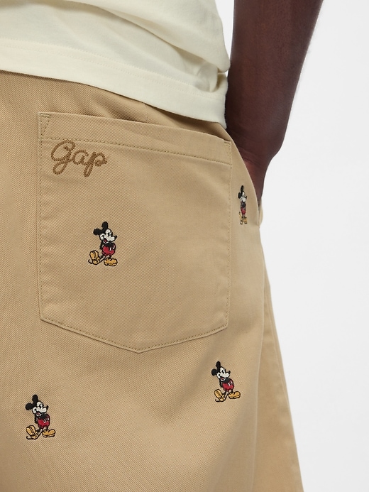 Image number 6 showing, Gap × Disney Embroidered Baggy Khakis