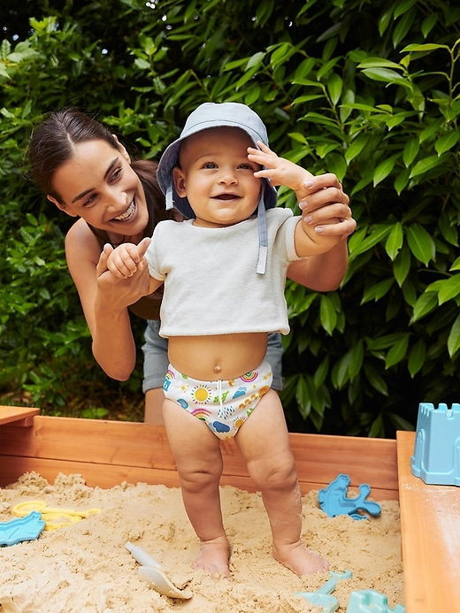 Image number 10 showing, Charlie Banana Reusable Swim Diaper with Snaps UPF50