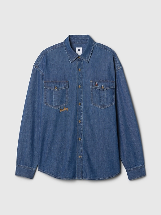 Image number 7 showing, Gap × Disney Denim Western Shirt