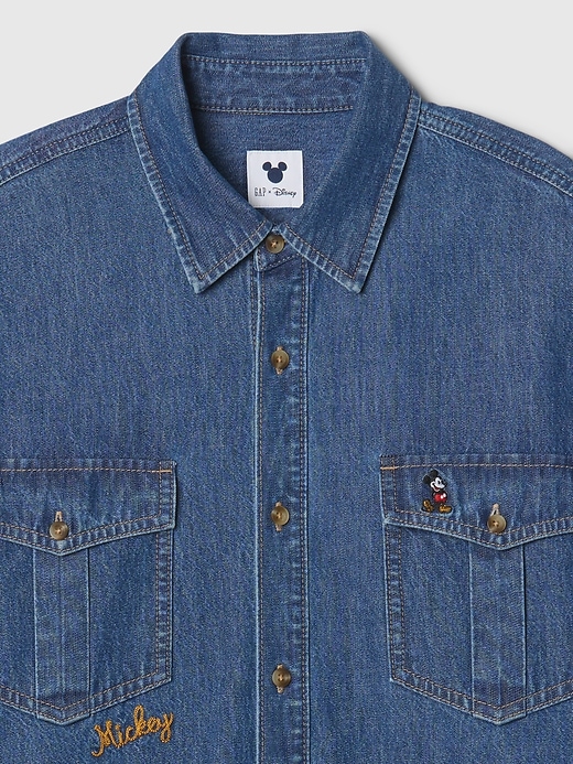 Image number 6 showing, Gap × Disney Denim Western Shirt