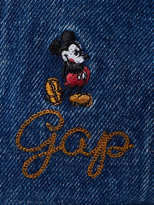 Image number 3 showing, Gap × Disney Kids Mickey Mouse Baseball Hat