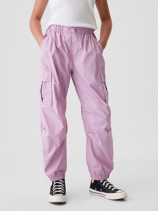 Image number 2 showing, Kids Pull-On Cargo Parachute Pants