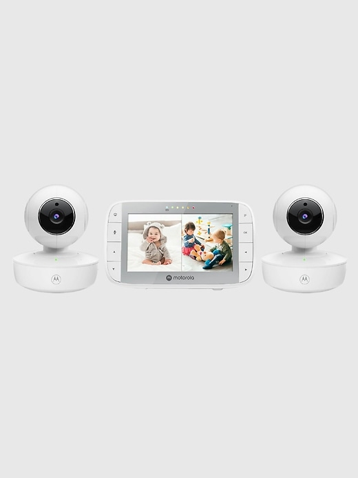 Image number 1 showing, Motorola VM36XL-2 5in Motorized Video Baby Monitor 2 Camera Pack