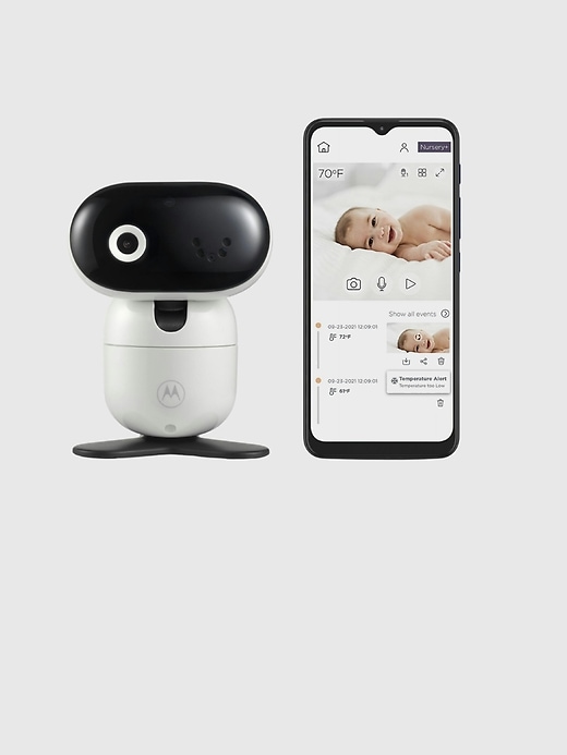 Image number 1 showing, Motorola PIP1010 Connect 1080p Remote Video Baby Camera