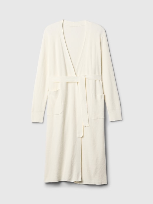 Image number 4 showing, CashSoft Waffle Robe