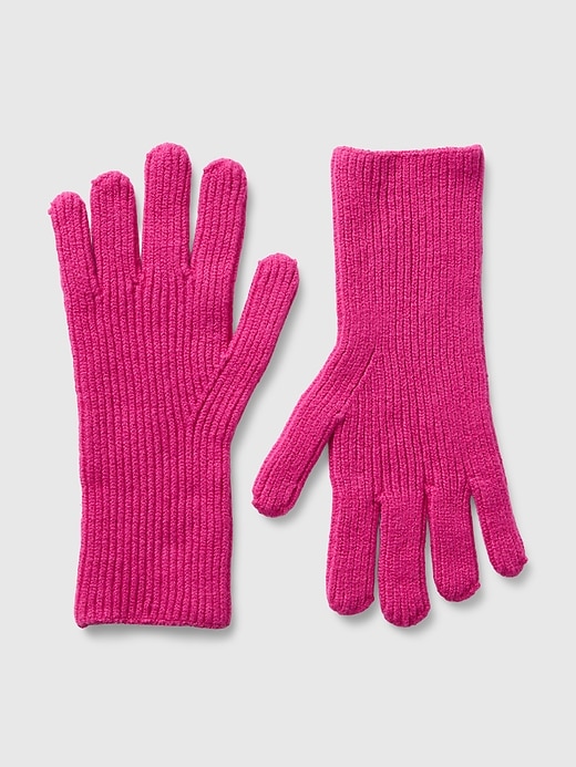 View large product image 1 of 1. CashSoft Rib Gloves