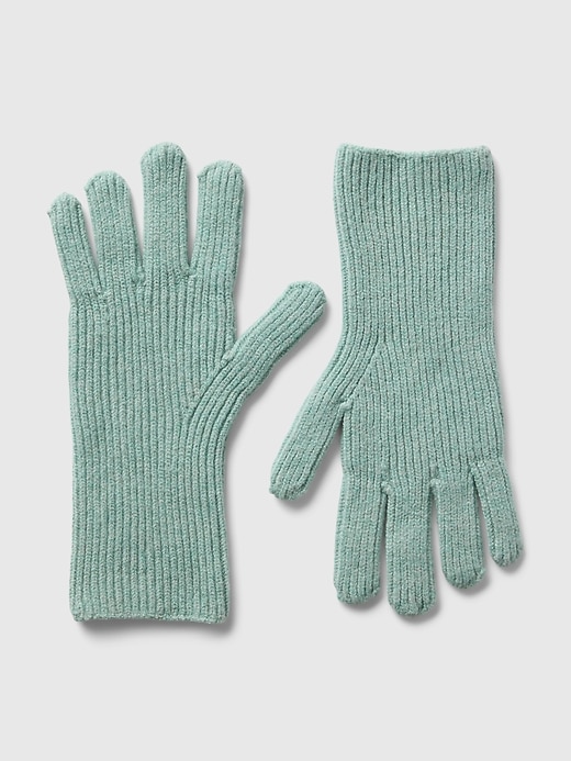 View large product image 1 of 1. CashSoft Rib Gloves