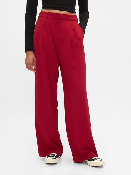 Image number 2 showing, 365 High Rise Pleated Trousers