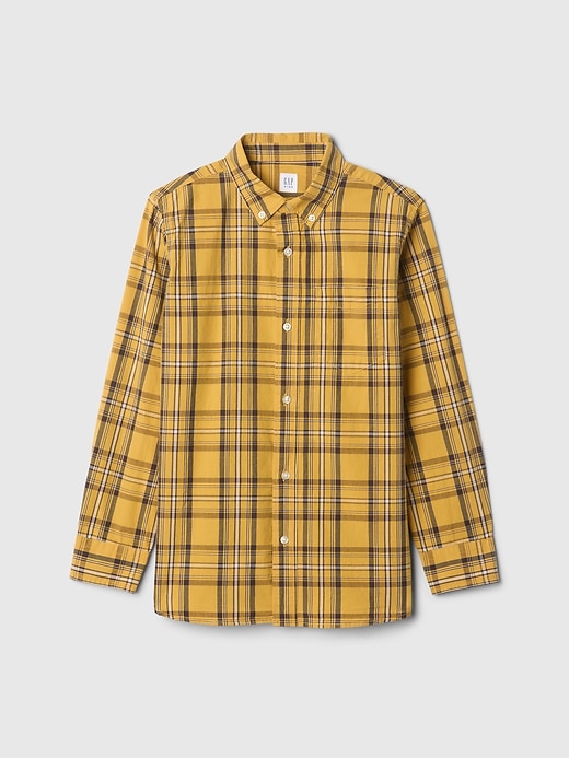 Image number 5 showing, Kids Organic Cotton Poplin Shirt