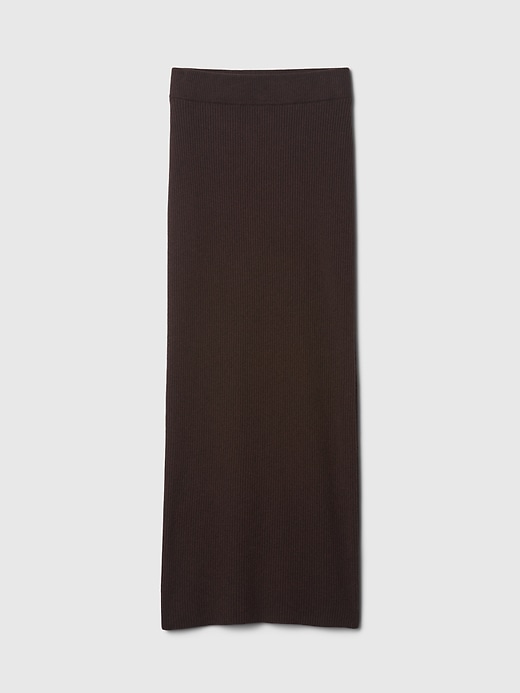 Image number 4 showing, CashSoft Rib Maxi Sweater Skirt