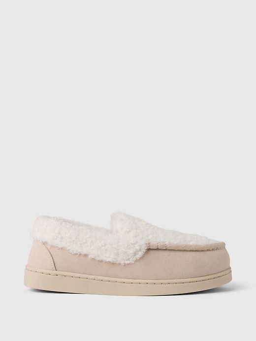 Image number 1 showing, Kids Cozy Loafer Slippers