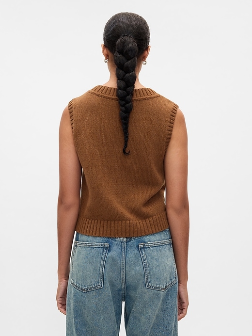 Image number 2 showing, Oversized Sweater Vest