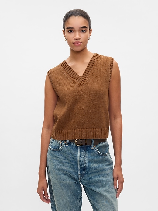 Image number 3 showing, Oversized Sweater Vest