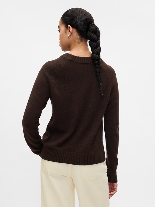 Image number 2 showing, CashSoft Crewneck Sweater