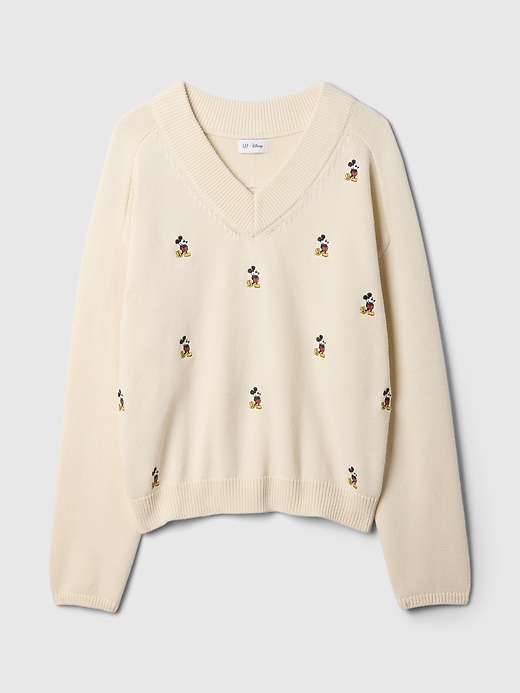 Image number 5 showing, Gap × Disney Mickey Mouse Embroidered Sweater