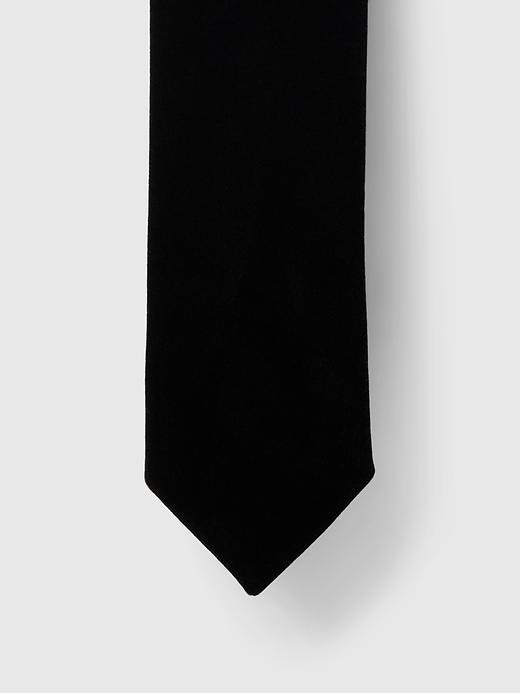 Image number 2 showing, Velvet Skinny Tie